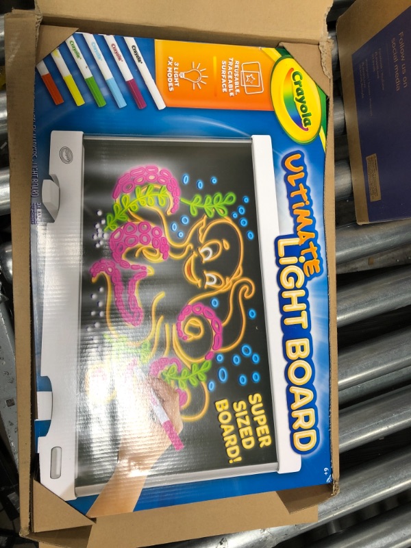 Photo 1 of Crayola Ultimate Light Board for Drawing & Coloring, Kids Light Up Toys and Gifts, Ages 6, 7, 8, 9 White White Dry Erase Board