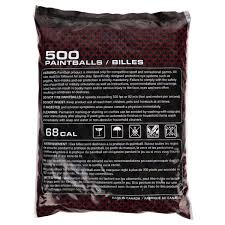 Photo 1 of 500 paint balls  68  cal   damaged