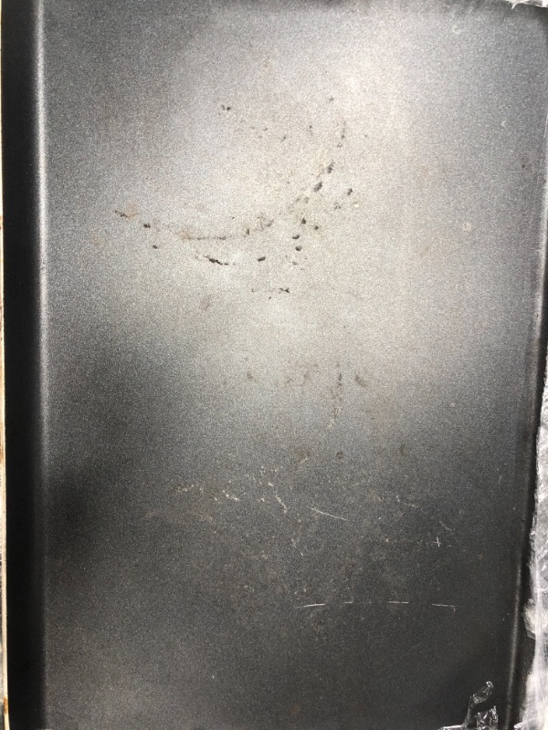 Photo 2 of *Used/Slightly Bent-See Photo* Ecolution Easy to Clean, Comfortable Handle, Even Heating, Dishwasher Safe Pots and Pans, 12-Inch x 18-Inch Griddle, Black 12-Inch x 18-Inch Griddle Griddle