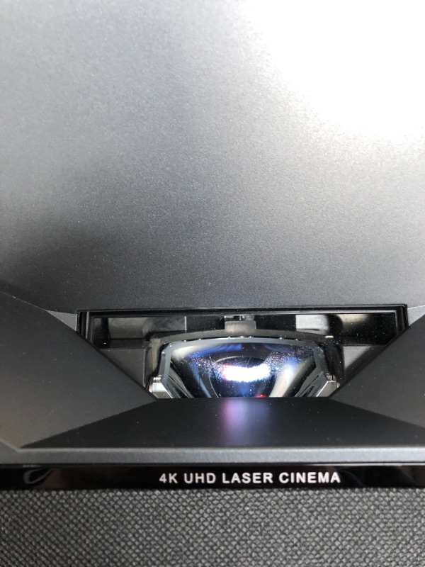 Photo 4 of Optoma CinemaX D2 Black True 4K UHD Laser Projector for Home Theater | Ultra-Short Throw | Bright 3,000 Lumens with HDR 10 | eARC Audio