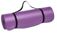 Photo 1 of Amazon Basics Extra Thick Exercise Yoga Gym Floor Mat with Carrying Strap - 74 x 24 x .5 Inches, Purple & High-Density Round Foam Roller for Exercise and Recovery - 36 Inch, Black