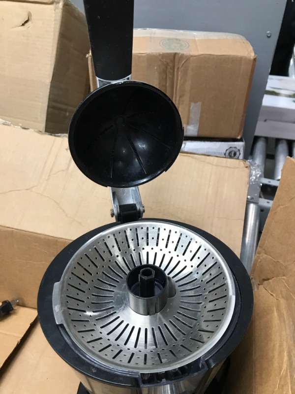 Photo 1 of ***PARTS ONLY*** Eurolux Electric Citrus Juicer Squeezer, for Orange, Lemon, Grapefruit, Stainless Steel 160 Watts of Power Soft Grip Handle and Cone Lid for Easy Use (ELCJ-1700S)