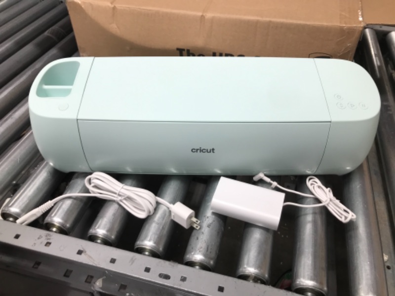 Photo 2 of Cricut Explore 3 - 2X Faster DIY Cutting Machine for all Crafts, Matless Cutting with Smart Materials, Cuts 100+ Materials, Bluetooth Connectivity, Compatible with iOS, Android, Windows & Mac
