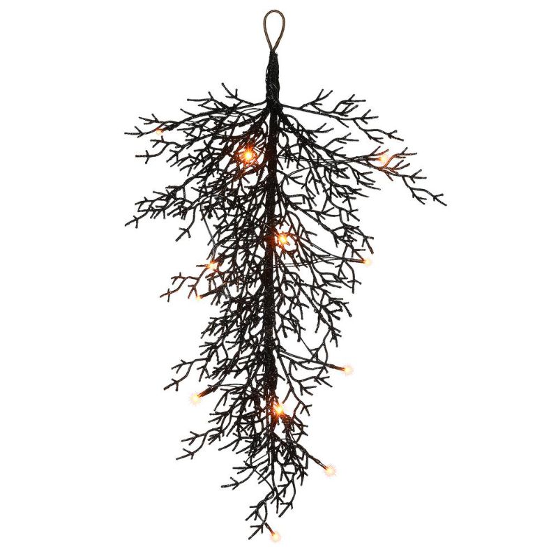 Photo 1 of *Unable to Test* National Tree Company 28" Halloween Twig Teardrop with Lights
