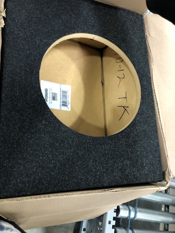 Photo 2 of Bbox Single Sealed 12 Inch Subwoofer Enclosure - Car Subwoofer Boxes & Enclosures - Made in USA Premium Subwoofer Box Improves Audio Quality, Sound & Bass - Nickel Finish Subwoofer Terminals - Black