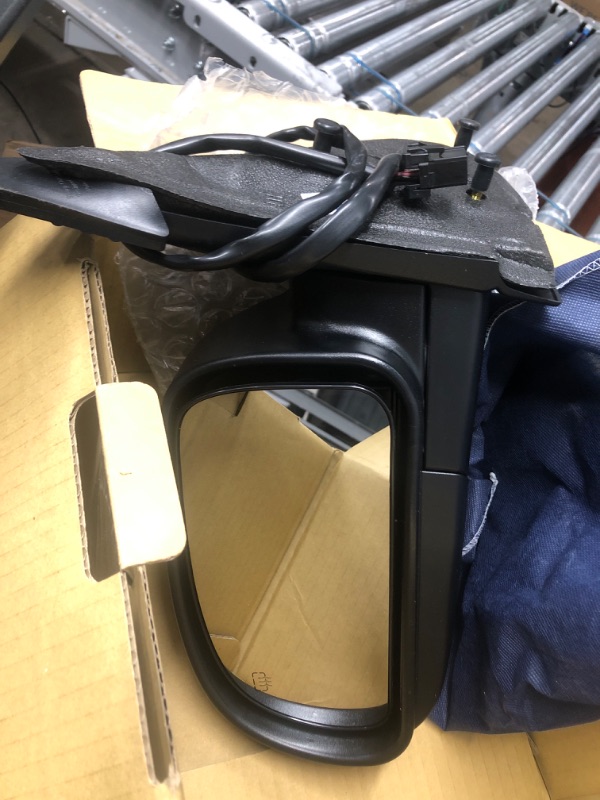 Photo 2 of TYC 2130032 Door Mirror Left-Side Compatible with 2002-2008 Chevrolet Trail Blazer Driver (LH) Side