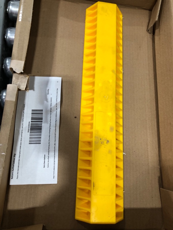 Photo 3 of Camco AccuPark Vehicle Parking Aid | Provides A Parking Stopping Point For Your Garage | Yellow (44442) AccuPark Strip