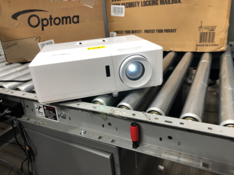 Photo 4 of Optoma HZ39HDR Laser Home Theater Projector with HDR | 4K Input | 4000 lumens | Lamp-Free Reliable Operation 30,000 hours | Easy Setup with 1.3X Zoom | Quiet Operation 32dB | Crestron Compatible,White