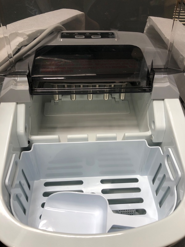 Photo 3 of ***PARTS ONLY*** FRIGIDAIRE EFIC189-Silver Compact Ice Maker, 26 lb per Day, Silver (Packaging May Vary) Silver Ice Maker