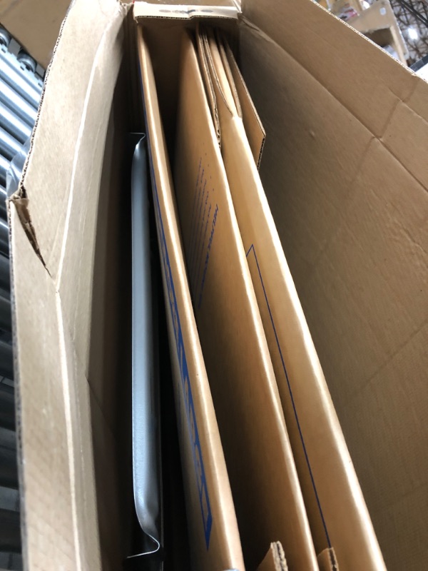Photo 1 of Bankers Box 7710501 SmoothMove Tape-Free Wardrobe Boxes, Large 24.38”L x 24.38”W x 40.25”H, 3 Pack