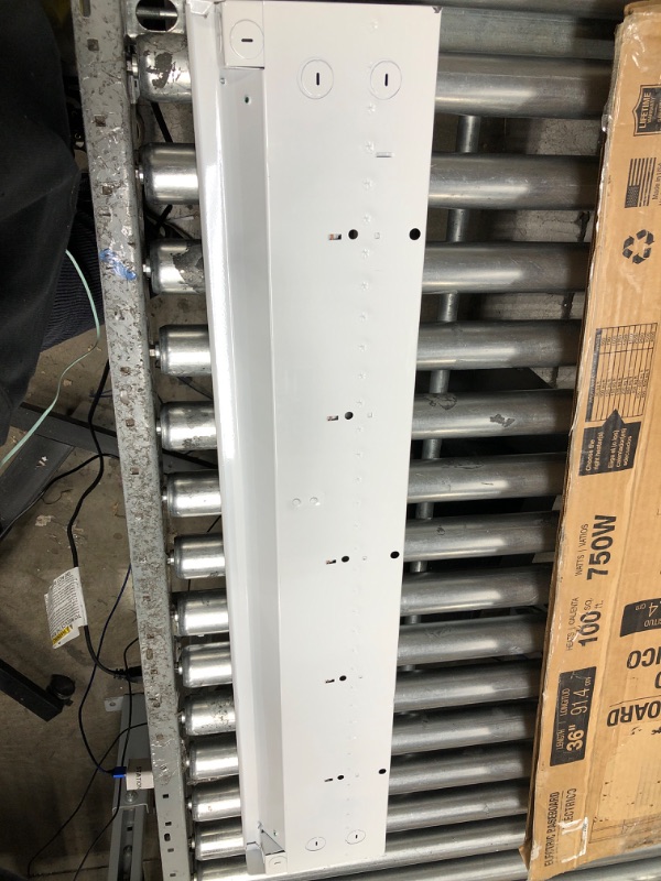 Photo 1 of *Minor Damage-Bent-See Photos* Cadet F Series 36" Electric Baseboard Heater (Model: 3F750-1W Part: 05532 ), 2560 BTU, 120 Volt, 750 Watt, White White 36"
