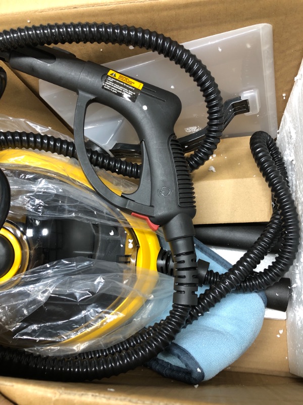 Photo 5 of ***TESTED POWERS ON*** Wagner Spraytech 0282014 915e On-Demand Steam Cleaner & Wallpaper Removal, Multipurpose Power Steamer & Zinsser 2976 Paper Tiger Free-Floating Self-Aligning Triple Head Wallpaper Remover Tool