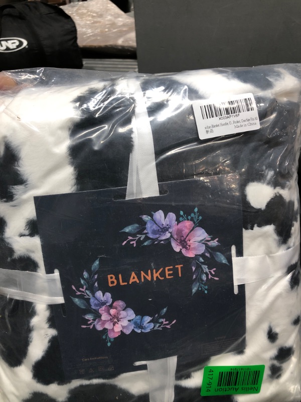 Photo 1 of Cow printed blanket hoodie