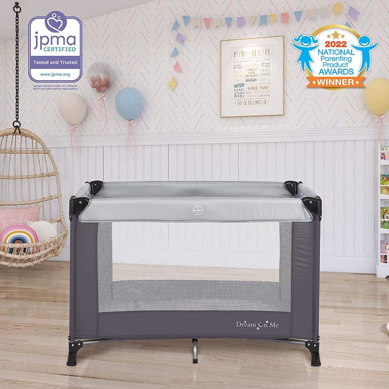 Photo 1 of Dream On Me Nest Portable Play Yard With Carry Bag And Shoulder Strap