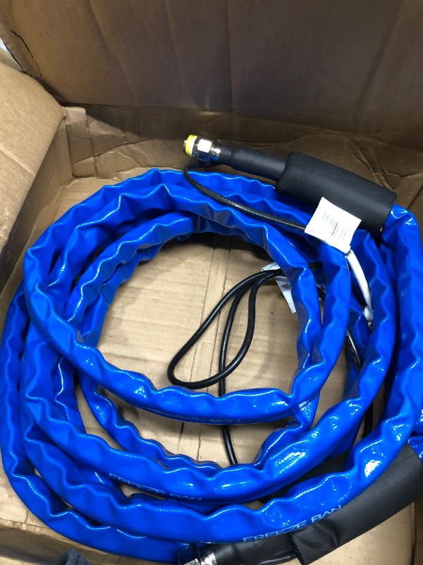 Photo 2 of Camco Heated Drinking Water Hose, - 20° F, 25-Foot, 5/8-Inch ID 25' Cold Weather (Freeze Protection to - 20?F) Standard Packaging