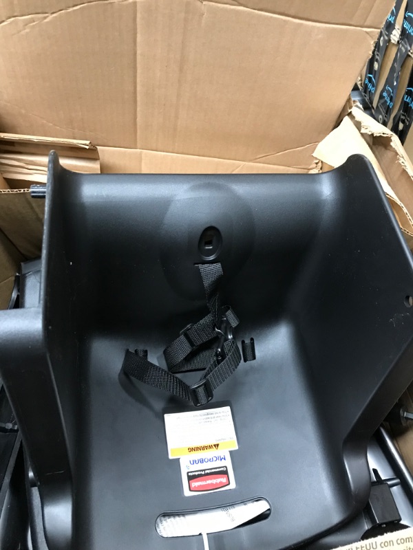 Photo 2 of Rubbermaid Commercial Products Sturdy High-Chair for Child/Baby/Toddler, Unassembled, Black (FG781408BLA) Black Unassembled