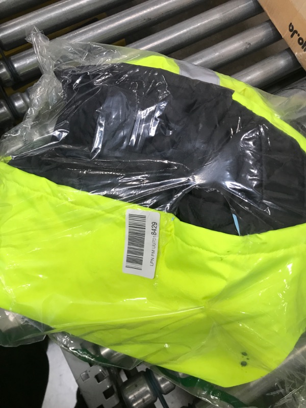 Photo 1 of Ergodyne mens Hi-vis - Class 3 Hi Vis Thermal Parka Quilted, Lime, XX-Large US XX-Large Lime Parka