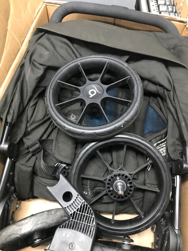 Photo 3 of Britax B-Clever Compact Stroller, Cool Flow Teal - One Hand Fold, Ventilated Seating Area, All Wheel Suspension Cool Flow Teal Stroller