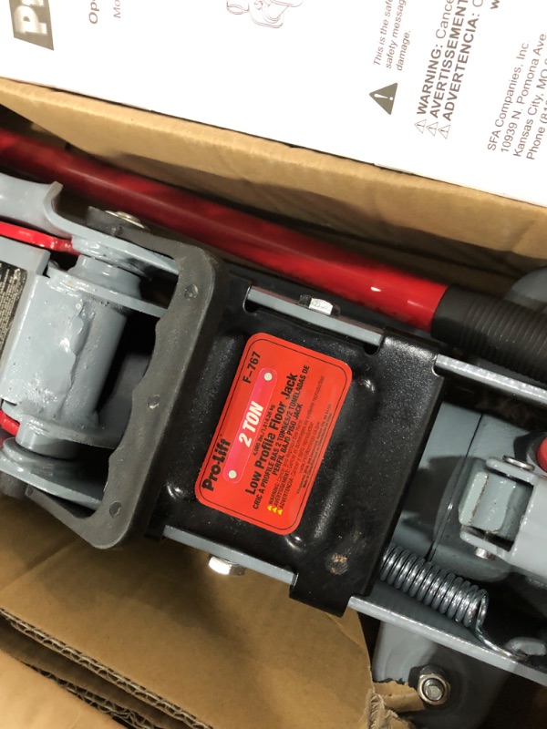 Photo 3 of Pro-Lift F-767 Grey Low Profile Floor Jack - 2 Ton Capacity