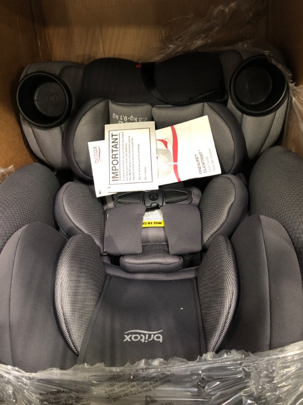 Photo 2 of Britax One4Life ClickTight All-in-One Car Seat – 10 Years of Use – Infant, Convertible, Booster – 5 to 120 pounds - SafeWash Fabric, Drift Drift [New Version]