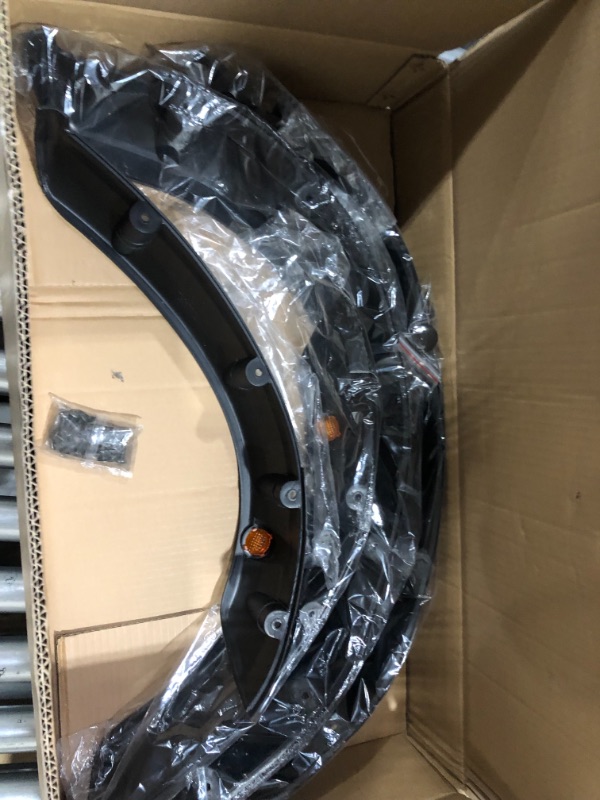 Photo 1 of 10L0L Golf Cart Fender Flares Contains 2 Front and 2 Rear for EZGO TXT RXV/Club Car DS Precedent/Yamaha G29 with Metal Hardware For EZGO RXV