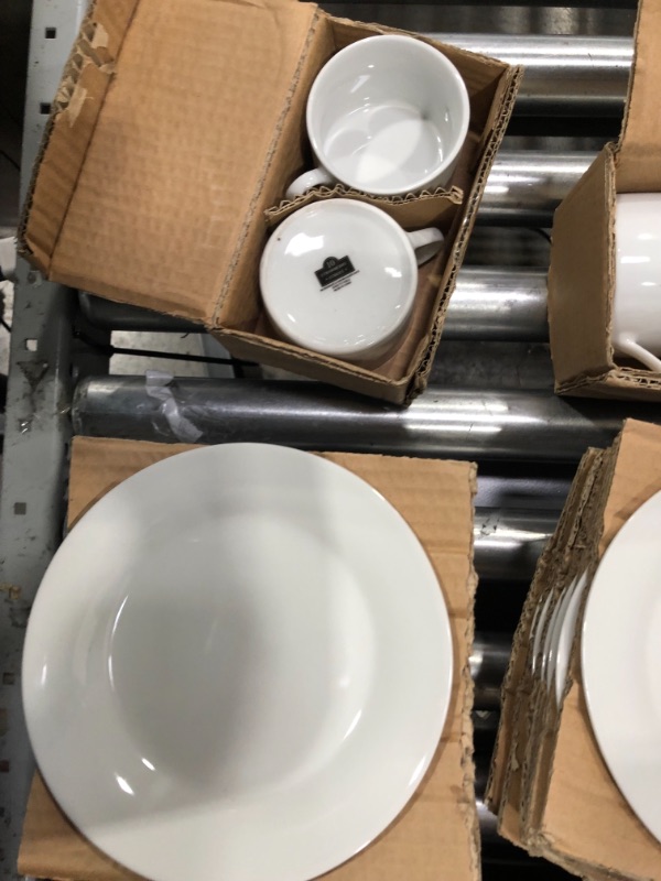 Photo 3 of **unknown count**
White Ceramic Dish Set 