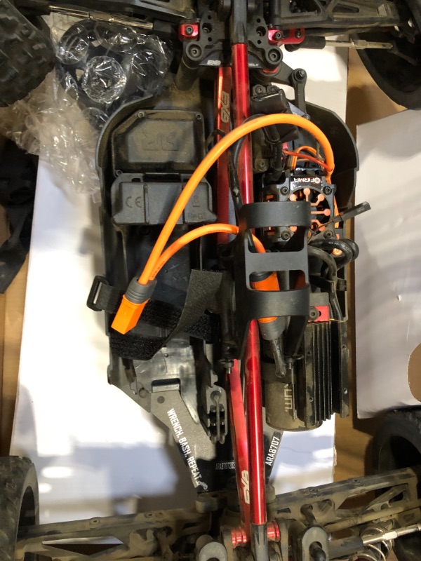 Photo 4 of ARRMA RC Truck 1/8 Talion 6S BLX 4WD Extreme Bash Speed Truggy RTR (Battery and Charger Not Included), Black, ARA8707