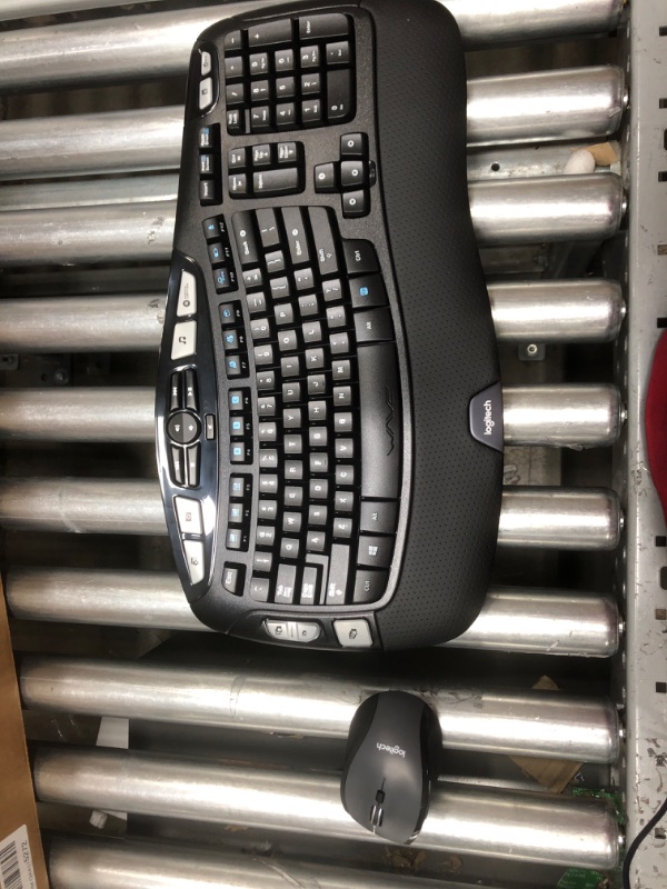 Photo 3 of Logitech MK570 Wireless Wave Keyboard and Mouse Combo, Black