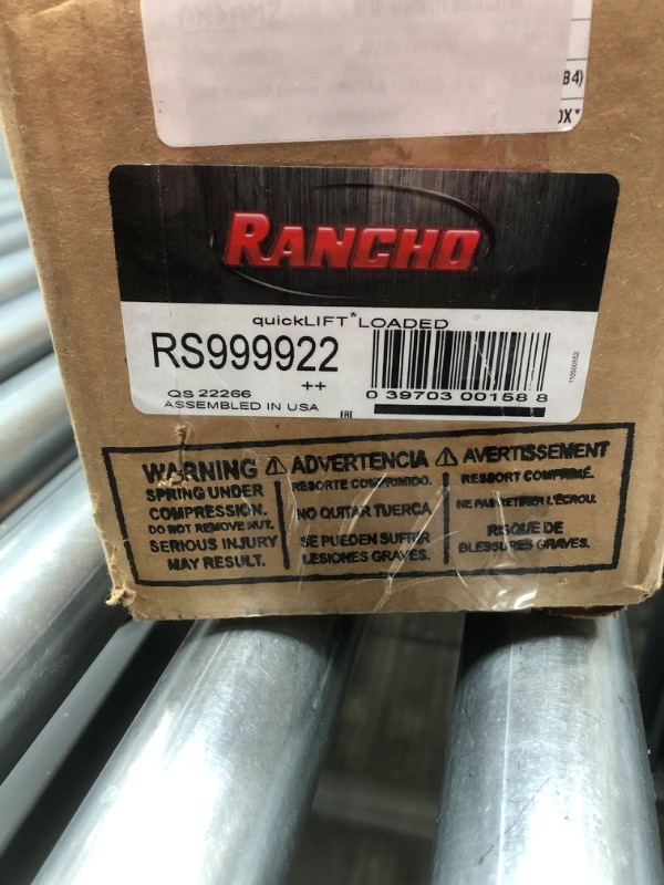 Photo 7 of Rancho QuickLIFT RS999922 Strut and Coil Spring Assembly