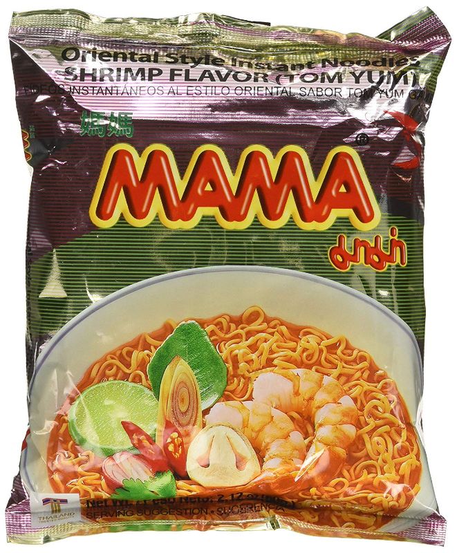 Photo 1 of 
Mama Instant Ramen Noodle Tom Yum Shrimp Flavour (Pack of 6),Original,58.2 Ounce