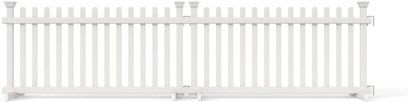 Photo 1 of 
Zippity Outdoor 22in H x 44in W White Vinyl Fence Kit ZP19055 