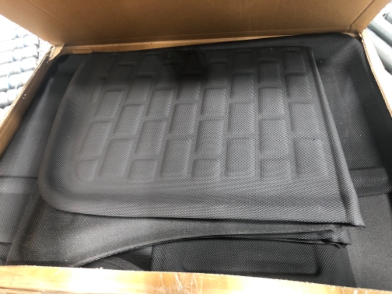 Photo 2 of Motrobe Tesla Model 3 Floor Mats 3D Cargo Liners All-Weather Waterproof Protect Floor Interior Liner Accessories for 2023 2022 2021 Model 3 4PCS