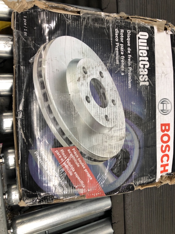 Photo 2 of BOSCH 16010169 QuietCast Premium Disc Brake Rotor - Compatible With Select Dodge Ram 1500, Ram 2500, Ram 3500; FRONT; 1 PACK