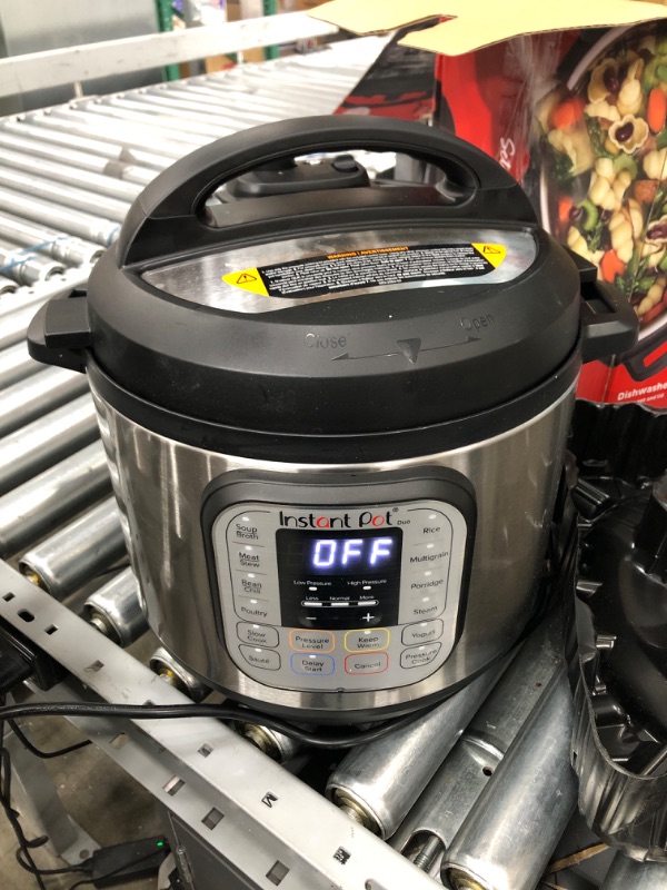 Photo 2 of (PARTS ONLY)Instant Pot Duo 7-in-1 Electric Pressure Cooker, Slow Cooker, Rice Cooker, Steamer, Sauté, Yogurt Maker, Warmer & Sterilizer, Includes App With Over 800 Recipes, Stainless Steel, 6 Quart 6QT Duo Pressure Cooker