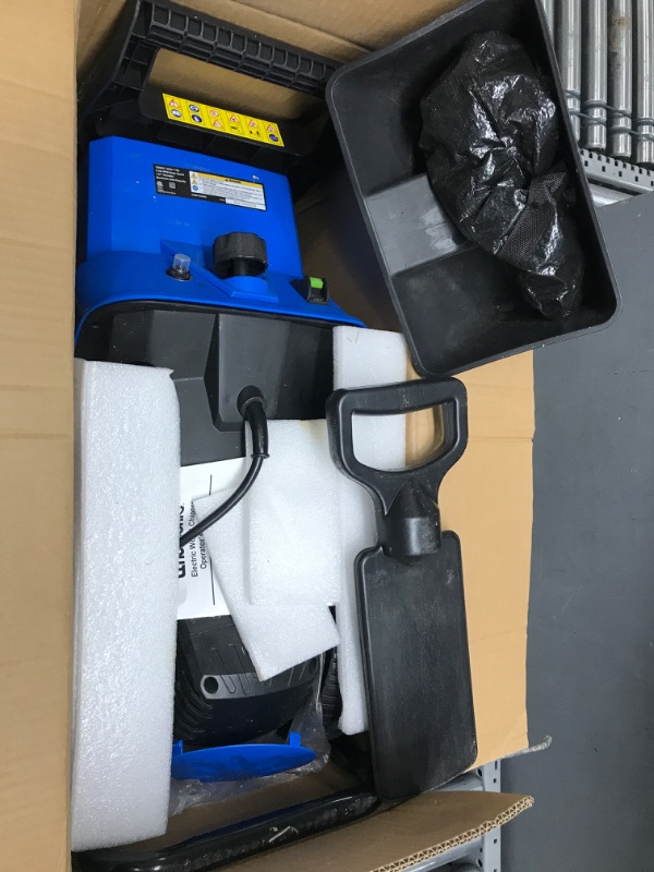 Photo 1 of Landworks Wood Chipper Shredder Electric Light Duty 17:1 Reduction 15-Amp 1800 Watts 120VAC Dual Edge Blades for Lawn and Garden Use or Fire Prevention Building a Firebreak