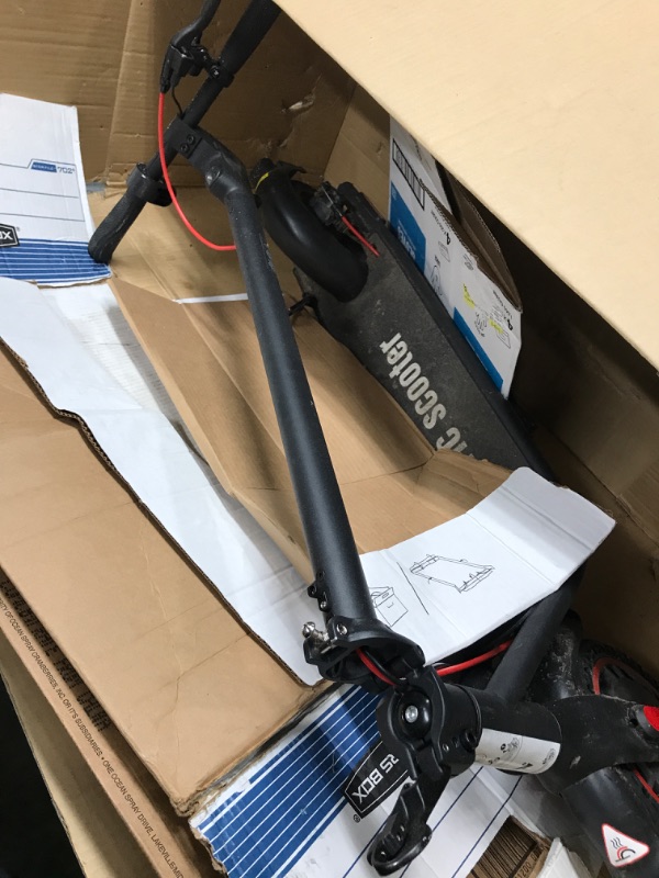 Photo 2 of ***PARTS ONLY*** Electric Scooter 450W Powerful Motor,19mph Speed and 8.5” Honeycomb Solid Tires,Anti-Theft Lock,Wide Deck Portable & Folding e Scooter for Adults Black