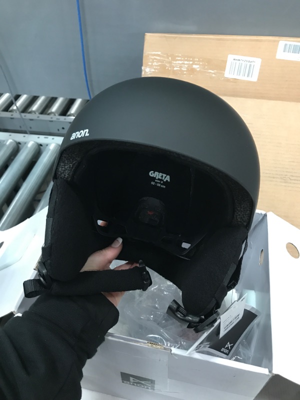 Photo 3 of Anon Snowboarding-Helmets Greta 3 Helmet Black Small