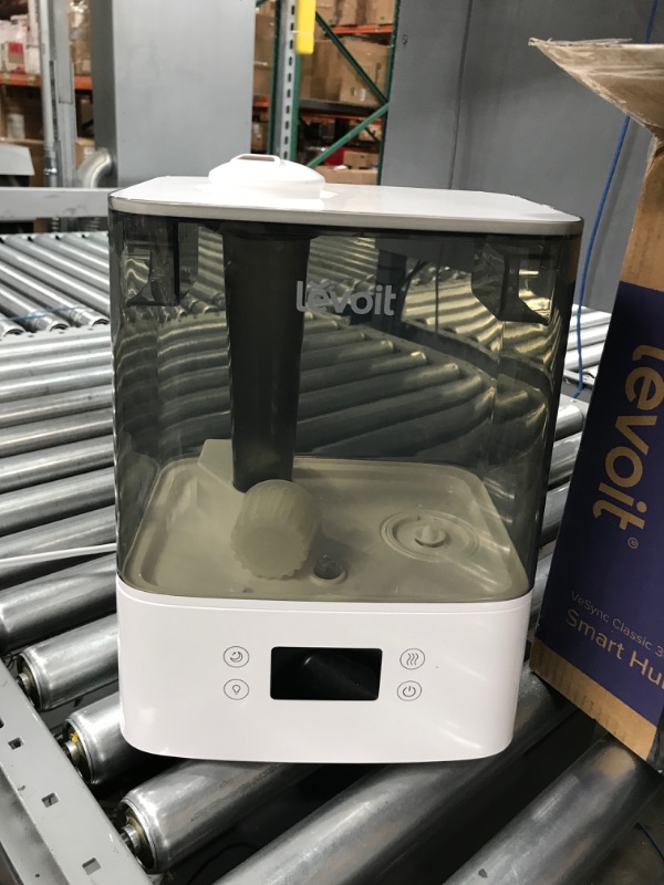 Photo 3 of **NON-FUNCTIONAL*** LEVOIT Humidifiers for Bedroom Large Room Home, 6L Cool Mist Top Fill Essential Oil Diffuser for Baby and Plants, Smart App & Voice Control, Rapid Humidification and Humidity Setting, Quiet Sleep Mode App Smart Control Gray