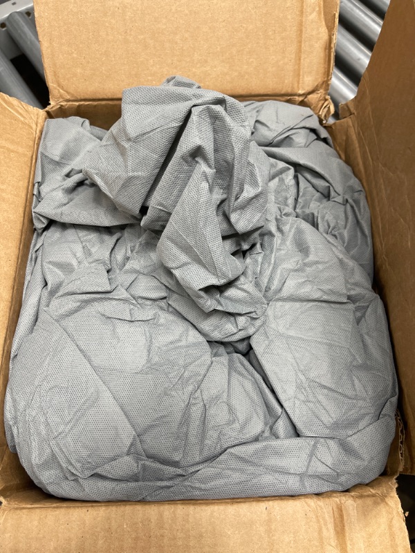 Photo 2 of Budge Lite Car Cover Dirtproof, Scratch Resistant, Breathable, Dustproof, Car Cover Fits Sedans up to 170", Gray Size 2: Fits Sedans up to 14'2"