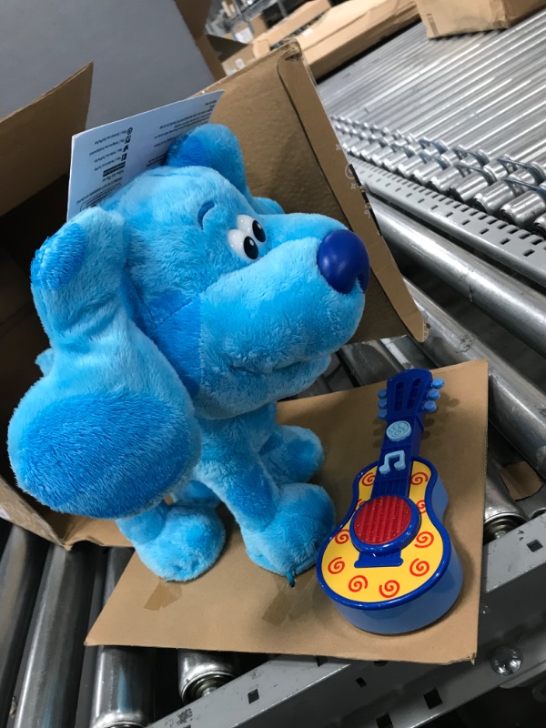 Photo 2 of Blue’s Clues & You! Dance-Along Blue Plush, by Just Play