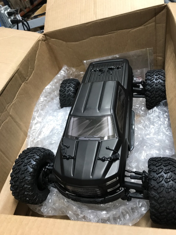 Photo 1 of ARRMA 1/10 Big Rock 4X4 V3 3S BLX Brushless Monster RC Truck RTR (Transmitter and Receiver Included, Batteries and Charger Required), Black, ARA4312V3