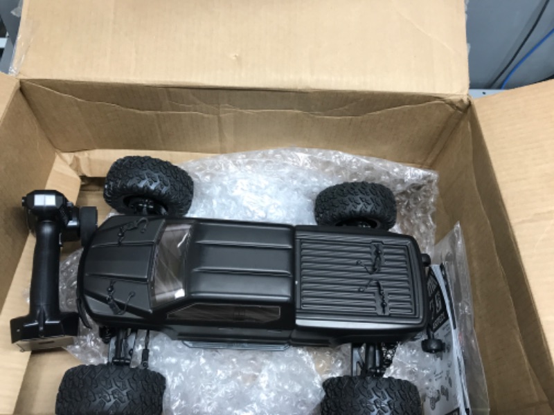 Photo 2 of ARRMA 1/10 Big Rock 4X4 V3 3S BLX Brushless Monster RC Truck RTR (Transmitter and Receiver Included, Batteries and Charger Required), Black, ARA4312V3