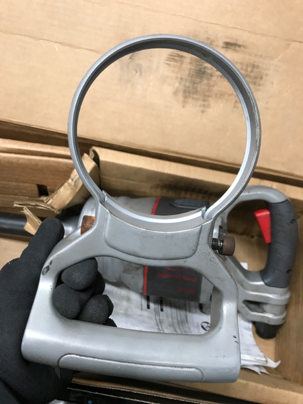 Photo 4 of *Used-See Photos* Ingersoll Rand 2850MAX-6 1" Extended Anvil Impact Wrench - 6" Extension, Lightweight Design, Powerful Reverse Torque Output Up to 2100 ft-lbs, Heavy Duty, 5500 RPM, 360 Degree Handle, Gray
