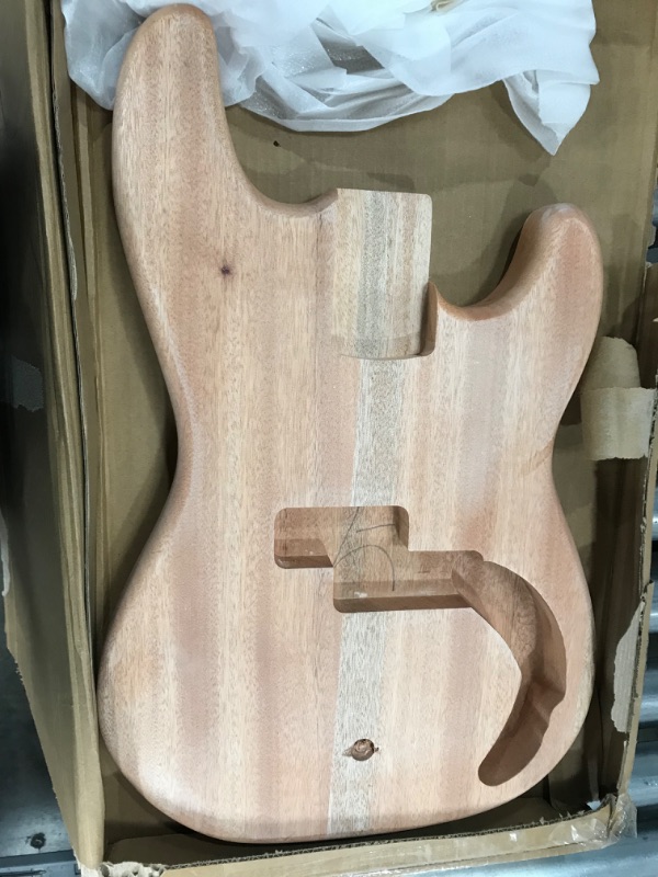 Photo 3 of BexGears Electric Bass Guitar Unfinished Body,okoume wood Body