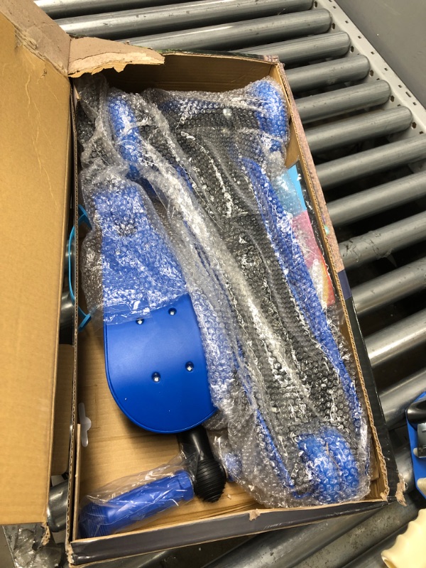Photo 1 of 3 Wheeled Scooter for Kids - Stand & Cruise Child/Toddlers Toy Folding Kick Scooters w/Adjustable Height, Anti-Slip Deck, Flashing Wheel Lights, for Boys/Girls 2-12 Year Old - Hurtle
