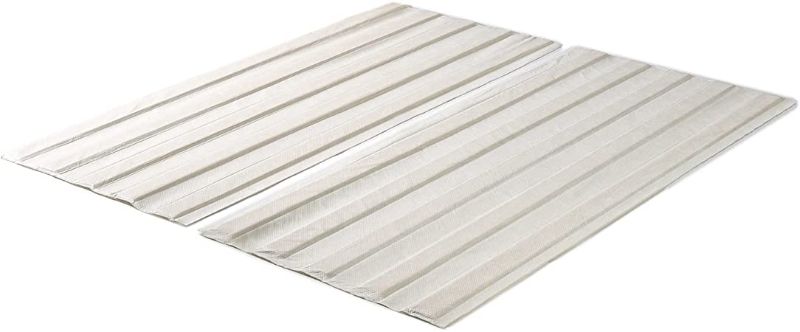 Photo 1 of *NOT exact stock photo, use for reference*
Fabric Covered Wood Slats / Bunkie Board / Box Spring Replacement, Twin