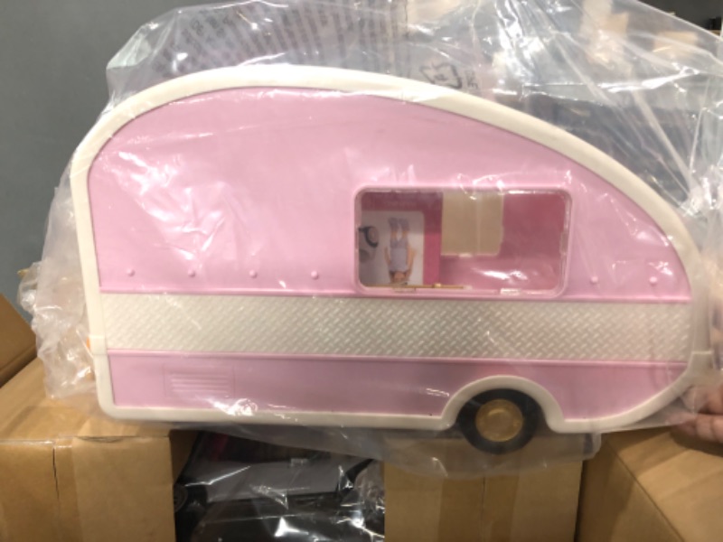 Photo 2 of Lori Dolls – Eliza's Glamping Set – Mini Doll, Camper & Car – 6-inch Doll & Camping Accessories – Camping Trailer & Convertible Car – Playset for Kids – 3 Years +