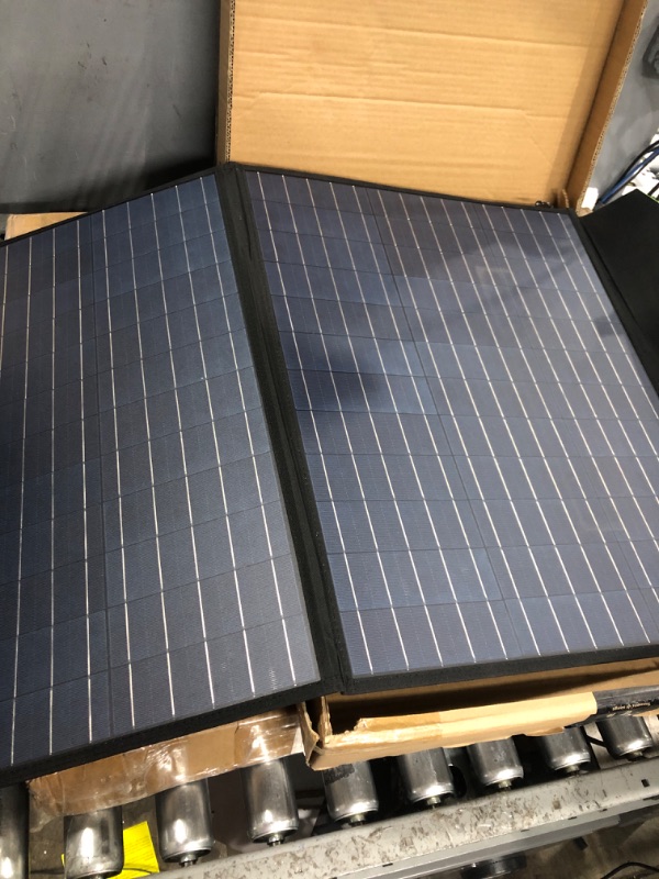 Photo 1 of ALLPOWERS SP033 200W Portable Solar Panel 18V Foldable Solar Panel Kit with MC-4 Output Waterproof IP66 Solar Charger for RV Laptops Solar Generator Van Camping Off-Grid