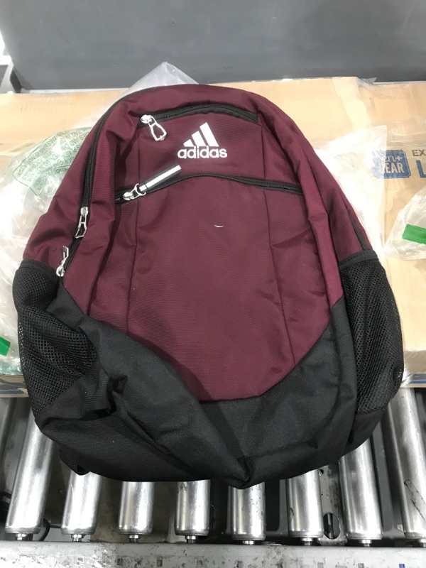 Photo 2 of adidas STRIKER II Team Backpack | Maroon-Black | Unisex
