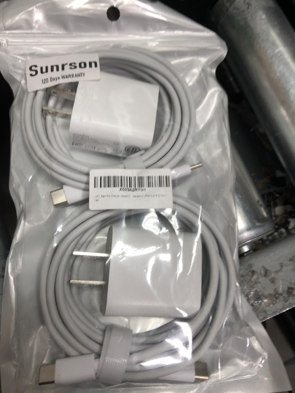 Photo 1 of 10FT iPad Pro Charger [Apple Certified] 20W USB C Charger with 10FT Long iPad Fast Charging Cord for iPad Pro 12.9 Gen 6/5/4/3,11 inch Gen 4/3/2/1,iPad 10,iPad Air 5th/4th Generation,iPad Mini 6